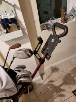 Quadlock mount for Golf Trolley with a 20mm center pole