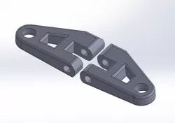 Reinforced top A-arms for WLtoys K989, 284131, K979, K969, K999