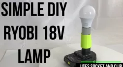 RYOBI 18V LED Lamp
