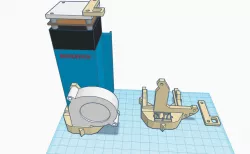 S9 Sculpfun Laser fan air assist