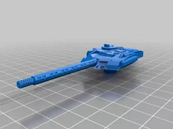 Sci-fi Challenger Tank