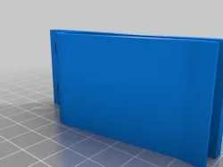 Simple Knife/Holster Clip (3/4" hole spacing)