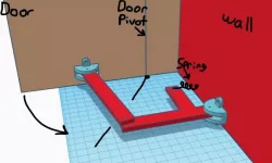 SIMPLE QUIET auto close door