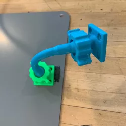 Small Adjustable Wall Mount with Ball Joint