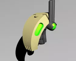 Space Cyber Undead - Alternative head