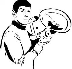 Spock stencil