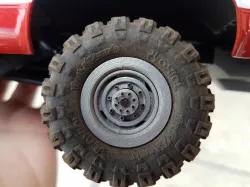 Stock steel wheels for FMS K10 or Eazyrc Glacier