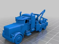 Truck Wrecker HO scale