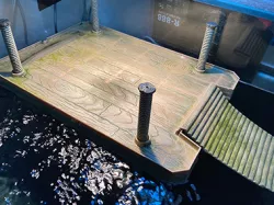 Turtle basking dock float clip