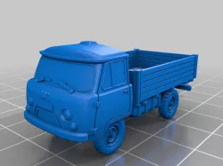 UAZ 452 single cab easy print