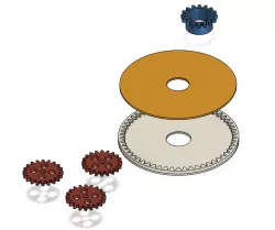 Ultra Thin Planetary Gear