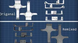 Valve Index Frunk Mount for HTC Vive Facial Tracker Remixed