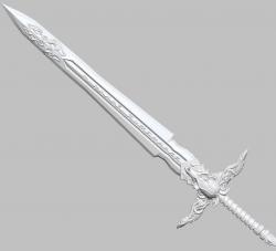 Archivo STL Espada vikinga ulfberht 🗡️・Plan de impresión en 3D