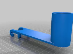 Wire Rack 1 Inch PVC Pipe Holder