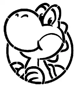 Yoshi stencil 6