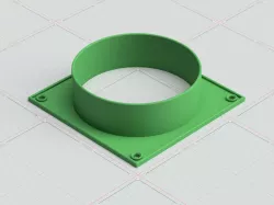 120 mm Fan to 100 mm adapter