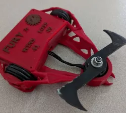 150g Combat Robot - Fury Jr v9