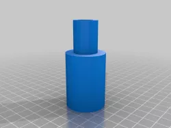 17/32 Brass Adapter for the Nerf Titan AS-V.1