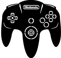 2D Nintendo 64 controller
