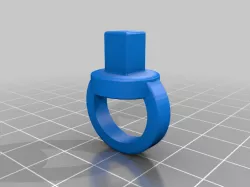 3/8" Spare Socket keychain