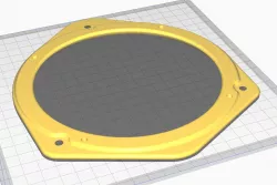  6.5" speaker adapter for Beat PP1 kei car