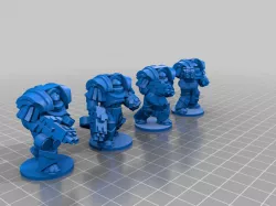 6mm to 28mm scale termi space boys