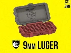 9mm - Ammo Container - 50 Round