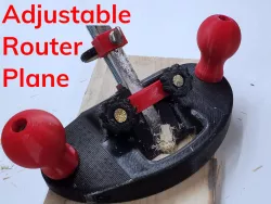 Adjustable Router Plane