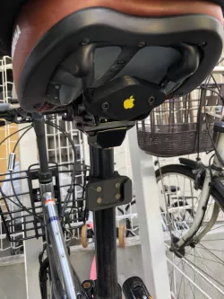 Air Tag Case for Yamaha Pas City X Saddle