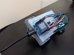 Angled Breadboard Holder