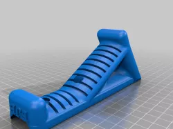 Angled Foregrip for MLOK direct mount