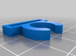 Anycubic Kobra Max Cable Support Rod Clips