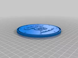 Atom Cats Jacket Art Round Plate