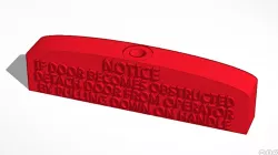 Automatic Garage Door Manual Release Handle