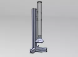 Ball levitation control plant
