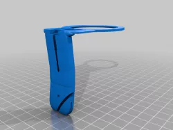 Befree water filter backpack strap holder