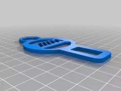 BMW M Sport Seat Belt Chime Silencer and Keychain