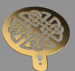 Bread Stencil - Celtic 2 Design