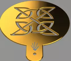 Bread Stencil - Celtic 4 Design