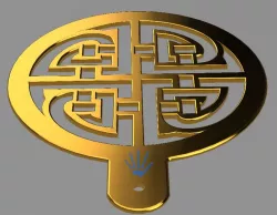 Bread Stencil - Celtic 5 Design