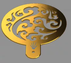 Bread Stencil - Deco 1 Design