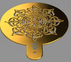 Bread Stencil - Oriental 1 Design