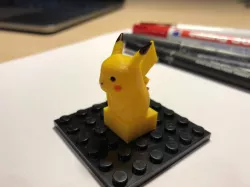 Brick Pikachu