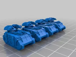buncha tanks for lil space boys