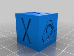 Calibration Cube XYZ Nod Edition