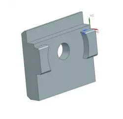 Clip for plexy 3mm on 3030 profile