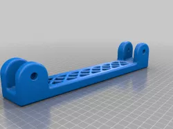 Crossed connecting rods stand assembly