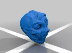 Cyclops Robot skull