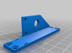 DC motor gearbox holder and wheel
