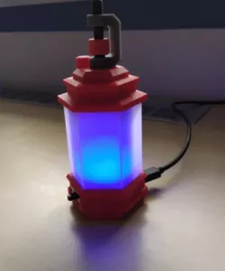 Dishonored oil tank lamp